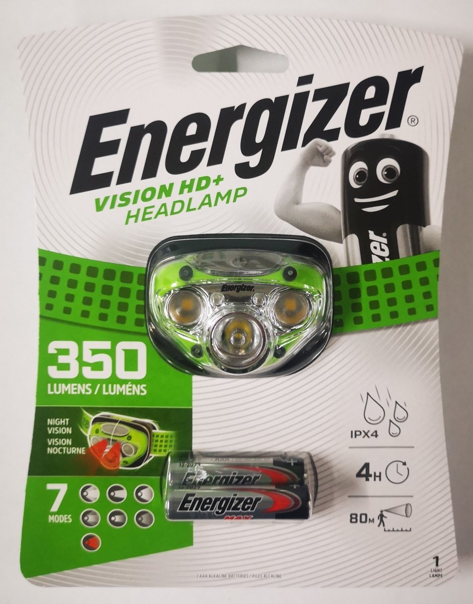 Energizer Vision HD+ 350 Lumen Headlamp