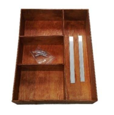 Fishing Buddy H-Frame Wooden Tray