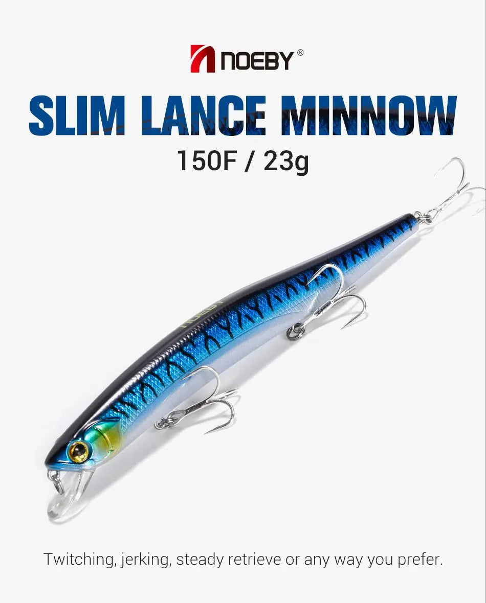Machnata Slim Lance Minnow 150mm (Floating)
