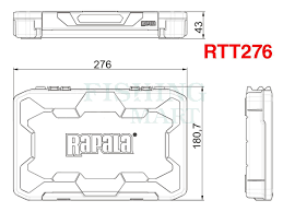 Rapala Tackle Tray 276