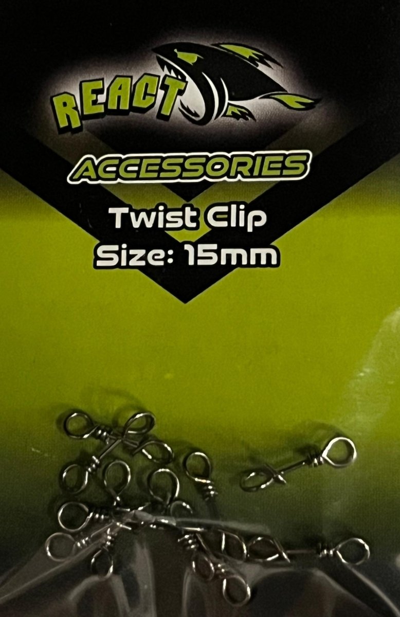 React Accessories twist Clip 10pc