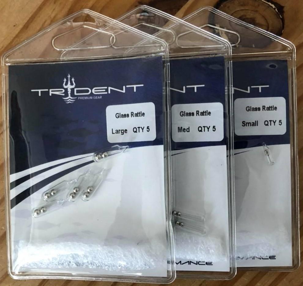 Trident Glass Rattles